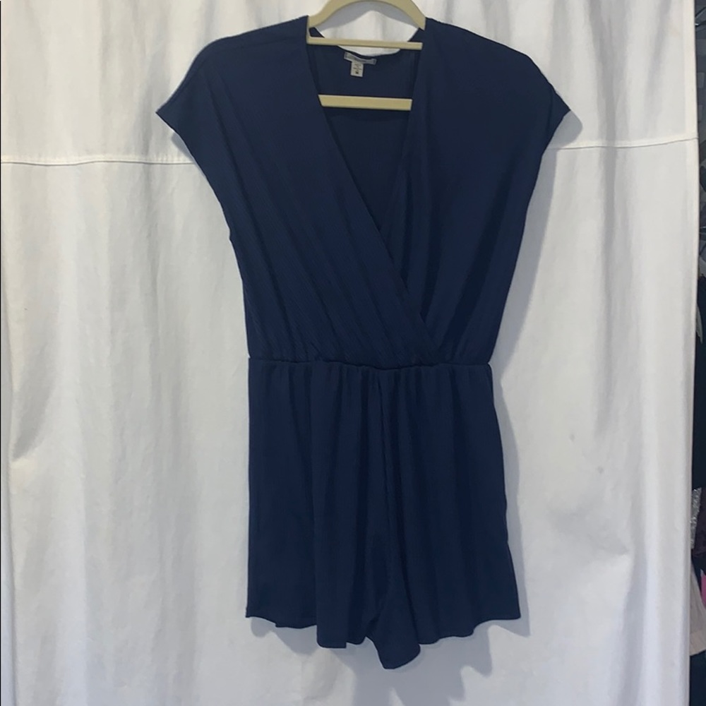 Urban Outfitters navy romper